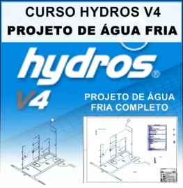 CURSO HYDROS - PROJETO DE GUA FRIA PASSO A PASSO  -  BLACK FRIDAY