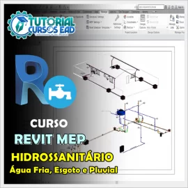 CURSO REVIT MEP - GUA FRIA, PLUVIAL E ESGOTO COM TEMPLATE