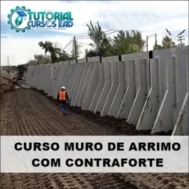 CURSO CONTENO COM MURO DE CONTRAFORTE (TEORIA E PRTICA) - BLACK FRIDAY