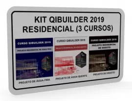 KIT QIBUILDER - HIDRULICA RESIDENCIAL (3 CURSOS) - BLACK FRIDAY