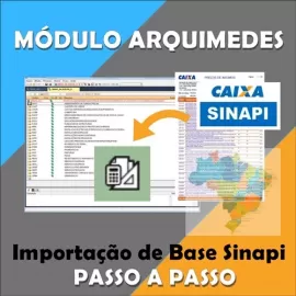 CURSO ARQUIMEDES - MDULO CONFECO E IMPORTAO DA BASE SINAPI DO ZERO - BLACK FRIDAY