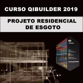 CURSO  QIBUILDER PROJETO DE ESGOTO COMPLETO - BLACK FRIDAY