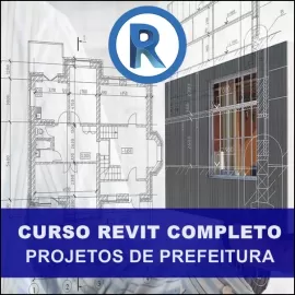 CURSO REVIT - PROJETO DE PREFEITURA COMPLETO - BLACK FRIDAY 